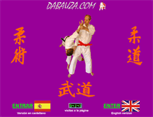 Tablet Screenshot of dabauza.com